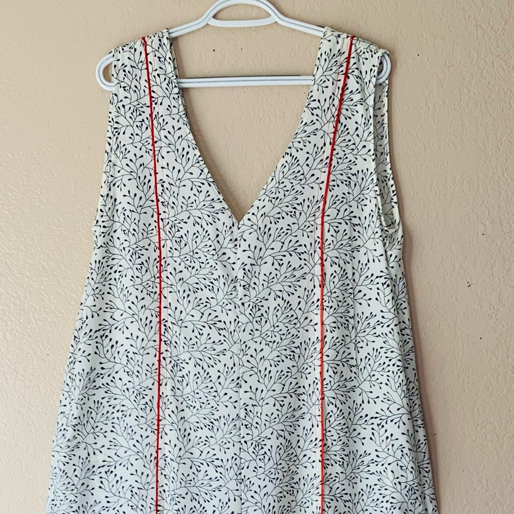 BUCKETLIST Floral Lightweight Wide Leg Spring CottageCore Romper Size L - Picture 3 of 6